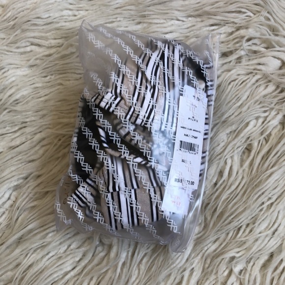 PilyQ Harbour Stripe Tube Bandeau Hipster Bikini - Picture 8 of 10